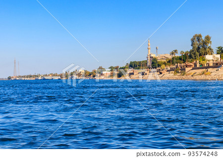 View of Nile river in Luxor, Egypt View of Nile river in Luxor, Egypt 93574248