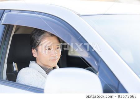 Middle men who enjoy driving a car Middle men who enjoy driving a car 93575665