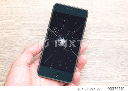 智能手機液晶屏出現裂紋 93576561