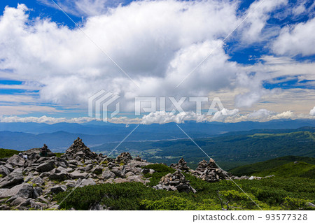 Kita Yatsugatake, Superb view from Nakayama Summit Observatory, Nagano Prefecture, Japan 93577328