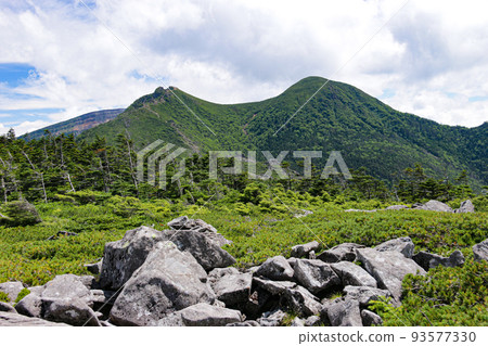 Kita Yatsugatake: Superb view from Nakayama summit observatory Mt. Tengu, Nagano Prefecture, Japan Kita Yatsugatake: Superb view from Nakayama summit observatory Mt. Tengu, Nagano Prefecture, Japan 93577330
