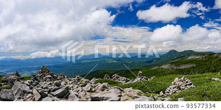 北八岳，從日本長野縣中山山頂天文台的絕景 93577334