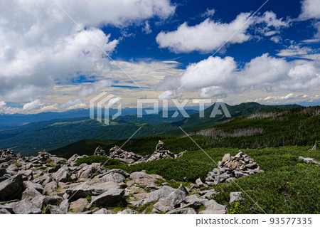 北八岳，從日本長野縣中山山頂天文台的絕景 93577335