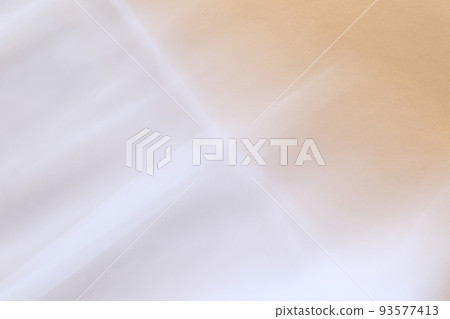 white smooth tulle fabric on brown background 93577413