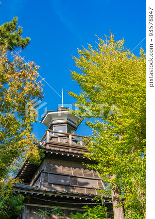 Ifu Shrine (Funabashi Daijingu) lighthouse symbol of Funabashi 93578847