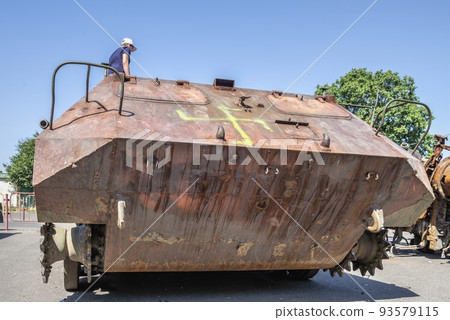Destroyed military equipment of Russia Destroyed military equipment of Russia 93579115