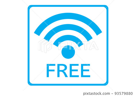 WIFI FREE icon 93579880