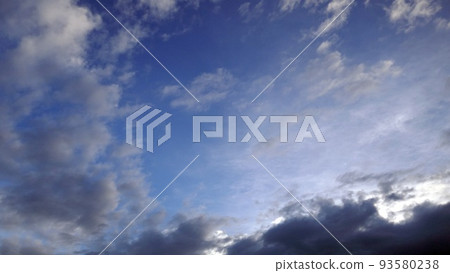 Various clouds that color the summer sky Various clouds that color the summer sky 93580238