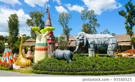 Safari park on Phu Quoc Island. Safari park on Phu Quoc Island. 93580525