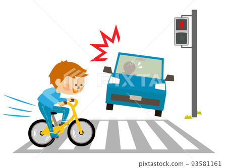 Traffic safety: Bicycles ignoring traffic lights at crosswalks Traffic safety: Bicycles ignoring traffic lights at crosswalks 93581161