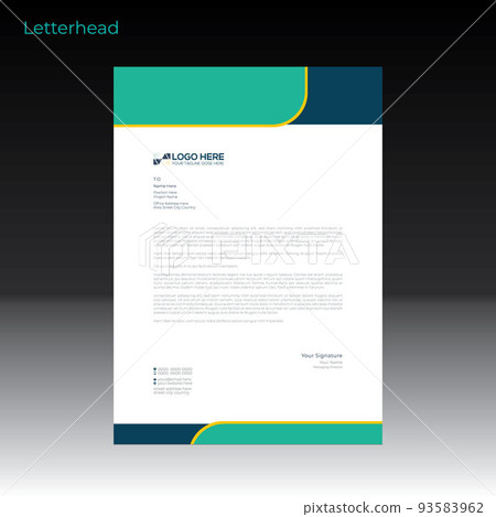 vector letterhead design for best use vector letterhead design for best use 93583962