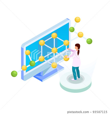 Science Research Icon Science Research Icon 93587115