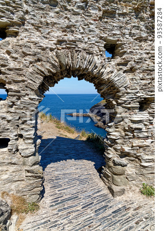 Ruins Of Tintagel Castle - Cornwall UK Ruins Of Tintagel Castle - Cornwall UK 93587284