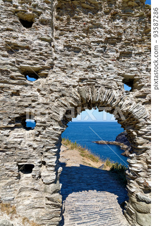 Ruins Of Tintagel Castle - Cornwall UK Ruins Of Tintagel Castle - Cornwall UK 93587286