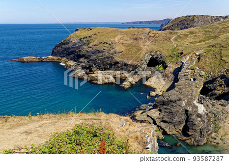 Ruins Of Tintagel Castle - Cornwall UK Ruins Of Tintagel Castle - Cornwall UK 93587287