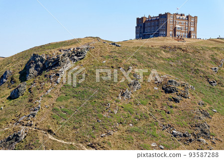 Ruins Of Tintagel Castle - Cornwall UK Ruins Of Tintagel Castle - Cornwall UK 93587288