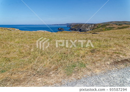 Ruins Of Tintagel Castle - Cornwall UK Ruins Of Tintagel Castle - Cornwall UK 93587294