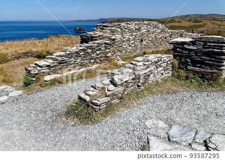 Ruins Of Tintagel Castle - Cornwall UK Ruins Of Tintagel Castle - Cornwall UK 93587295