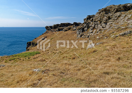 Ruins Of Tintagel Castle - Cornwall UK Ruins Of Tintagel Castle - Cornwall UK 93587296
