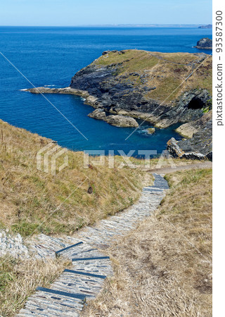 Ruins Of Tintagel Castle - Cornwall UK Ruins Of Tintagel Castle - Cornwall UK 93587300