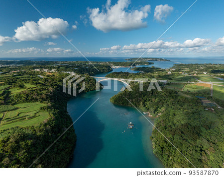 Okinawa Walmi Ohashi Aerial photograph Okinawa Walmi Ohashi Aerial photograph 93587870