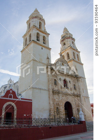 Campeche cathedral in mexico world heritage campeche 93590464