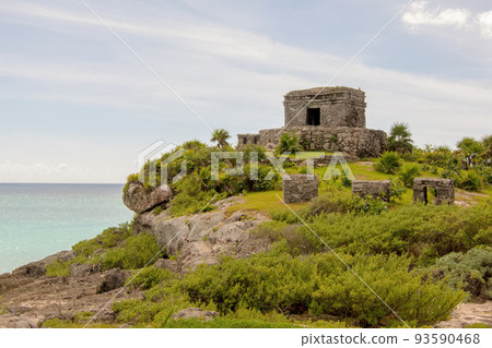 墨西哥文化遺產圖盧姆遺址景觀 墨西哥文化遺產圖盧姆遺址景觀 93590468
