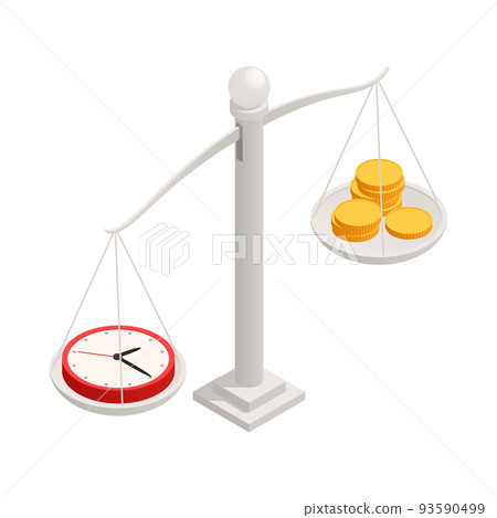 Time Management Icon Time Management Icon 93590499