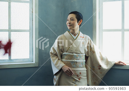 Beige Homongi Kimono 93591983