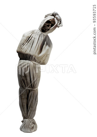 Indonesian ghost called pocong Indonesian ghost called pocong 93593715