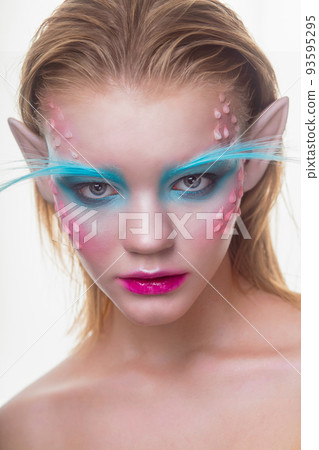 Portrait of a beautiful girl 93595295