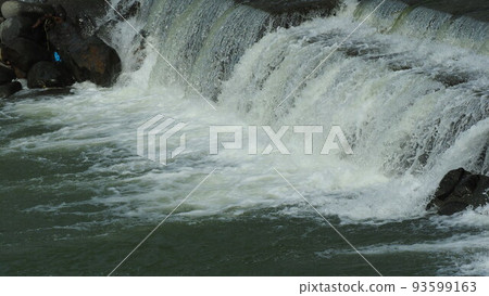 災害圖像(河水氾濫) 災害圖像(河水氾濫) 93599163