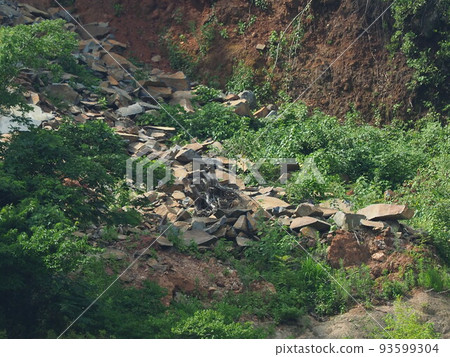 泥沙災害圖像（坡面破壞） 93599304