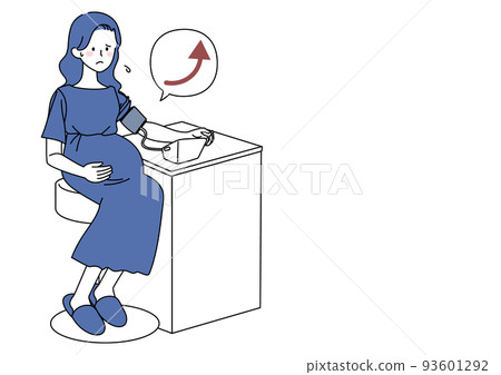 Pregnant women who are concerned about rising blood pressure 93601292