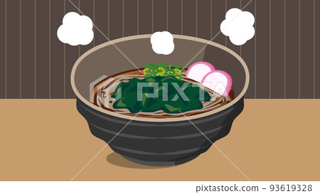 背景裙帶菜蕎麥麵 16:9 背景裙帶菜蕎麥麵 16:9 93619328