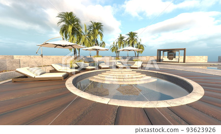 Rooftop pool Rooftop pool 93623926