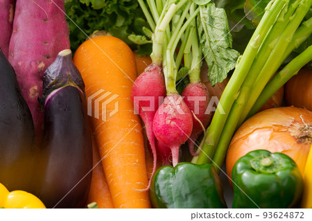 Assorted summer vegetables 93624872