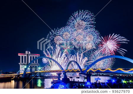 Meito Seaplane Art Fireworks 93627970