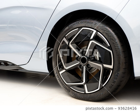 rear wheel of a car 93628416
