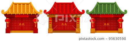 Chinese Gate Set 93630598