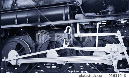 Scenery of 1D heated tender locomotive at Aokicho Park General Playground in Kawaguchi City, Saitama Prefecture 93631048