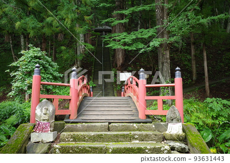 山上彌勒寺仙心池上的太鼓橋 山上彌勒寺仙心池上的太鼓橋 93631443