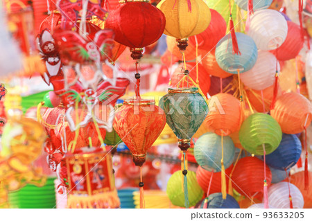 Lanterns decorate the mid-autumn festival in Ho Chi Minh Lantern Street Luong Nhu Hoc Lanterns decorate the mid-autumn festival in Ho Chi Minh Lantern Street Luong Nhu Hoc 93633205