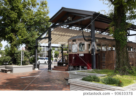 Omuta Station West Exit Streetcar No. 204 Cafe 93633378
