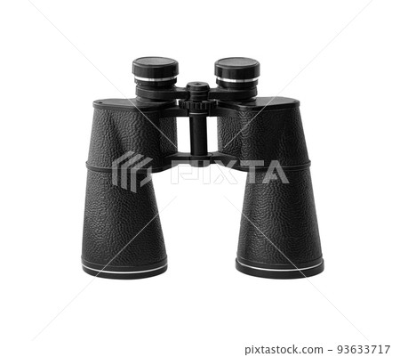 Binoculars  on a white background 93633717