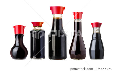 soy sauce bottle isolated soy sauce bottle isolated 93633760