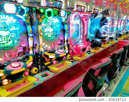 Variety of pachinko machines 93634722