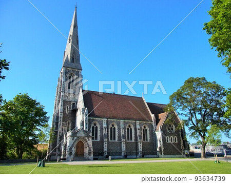 Cityscape of Copenhagen, the capital of Denmark 93634739