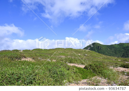 Scenery of Nasu mountain trail in Tochigi prefecture Scenery of Nasu mountain trail in Tochigi prefecture 93634787