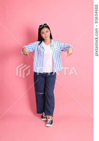 Adult Asian Woman 93634988